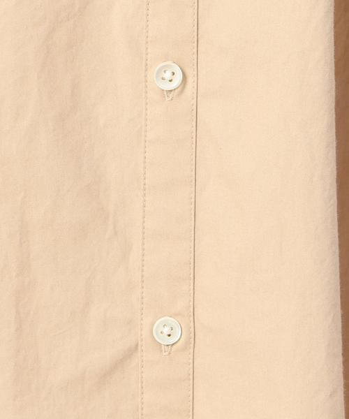 BEAUTY&YOUTH UNITED ARROWS(ビューティーアンドユースユナイテッドアローズ)の「BY タイプライターバンドカラーシャツ8分袖ワンピース◆(ワンピース・レディース・ブラック/ベージュ・FREE)」の13枚目の写真