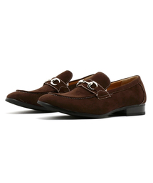 ブラウン スエード ローファー Ermenegildo Zegna ローファー スエード ブラウン 6（新品/定価