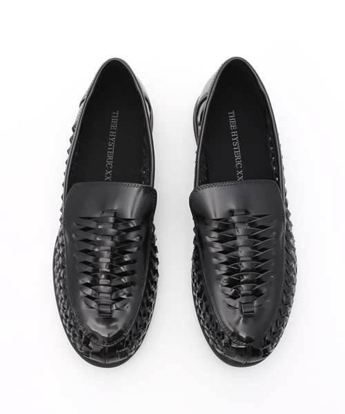 HYSTERIC GLAMOUR（ヒステリックグラマー）の「Braid スリッポン（スリッポン・メンズ・ホワイト/ブラック・27.5cm/26.5cm/25.5cm）」の9枚目の写真