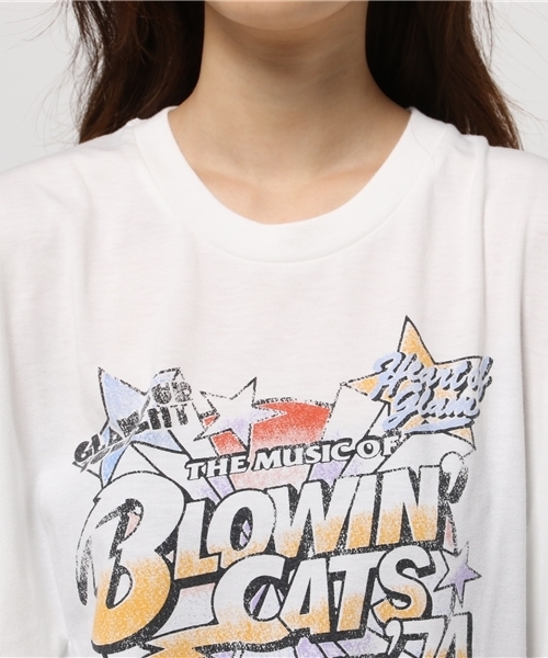 MOUSSY（マウジー）の「BLOWIN TSJ（Tシャツ/カットソー・レディース・ブラック/ホワイト・FREE）」の11枚目の写真