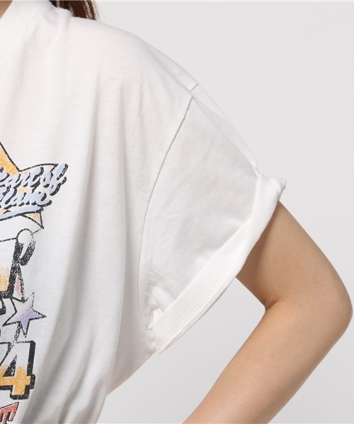 MOUSSY（マウジー）の「BLOWIN TSJ（Tシャツ/カットソー・レディース・ブラック/ホワイト・FREE）」の12枚目の写真