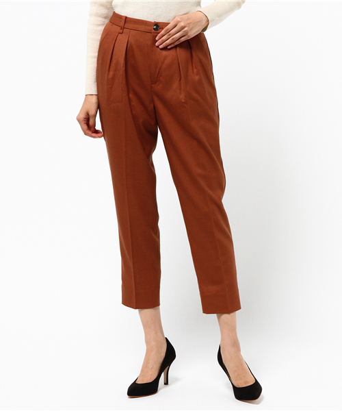 laboratory work（ラボラトリーワーク）の「ブライトサージテーパード（その他パンツ・レディース・ブラック/ダークオレンジ/ブラウン/ボルドー・MEDIUM/SMALL）」の7枚目の写真