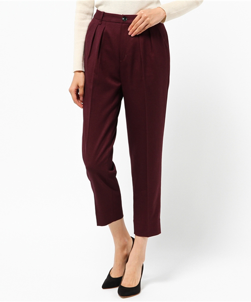 laboratory work（ラボラトリーワーク）の「ブライトサージテーパード（その他パンツ・レディース・ブラック/ダークオレンジ/ブラウン/ボルドー・MEDIUM/SMALL）」の8枚目の写真