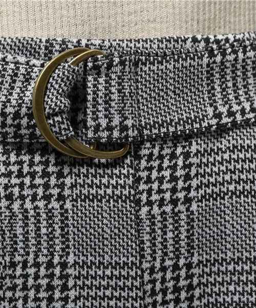 VENCEEXCHANGE（ヴァンスエクスチェンジ）の「共ベルトプリーツガウチョパンツ             （その他パンツ・レディース・ブラック/ワインレッド/チャコールグレー/ダークグリーン・MEDIUM）」の11枚目の写真