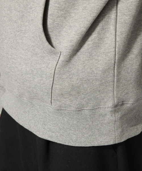 HARE（ハレ）の「ウラケボアパーカー(HARE)（パーカー・メンズ・ブラック/ライトブラウン/グレー・MEDIUM/LARGE/SMALL）」の7枚目の写真