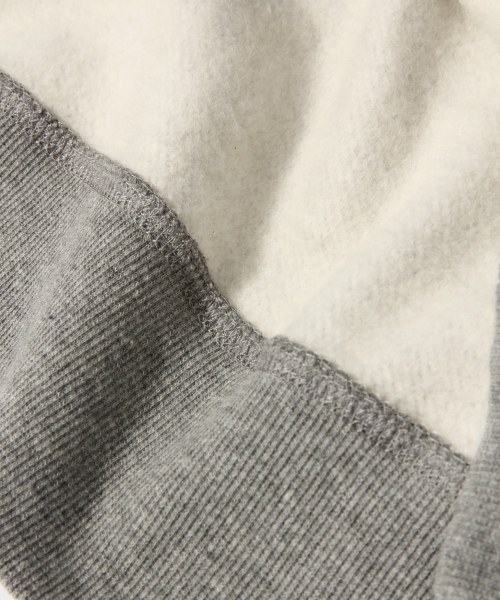 HARE（ハレ）の「ウラケボアパーカー(HARE)（パーカー・メンズ・ブラック/ライトブラウン/グレー・MEDIUM/LARGE/SMALL）」の9枚目の写真