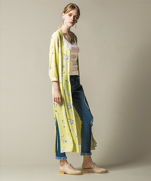 MERCURYDUO（マーキュリーデュオ）の「スクエア無地ニットキャミ（ニット/セーター・レディース・イエロー/オフホワイト/ライトグレー/ブラック・FREE）」の10枚目の写真