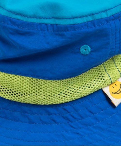 Ampersand（アンパサンド）の「アウトドアハット（ハット・キッズ・ブルー/ピンク/ネイビー/キナリ・52/50/54/48）」の6枚目の写真