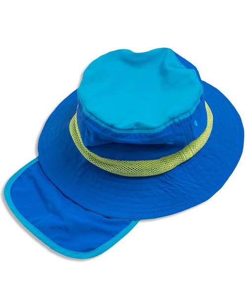 Ampersand（アンパサンド）の「アウトドアハット（ハット・キッズ・ブルー/ピンク/ネイビー/キナリ・52/50/54/48）」の9枚目の写真