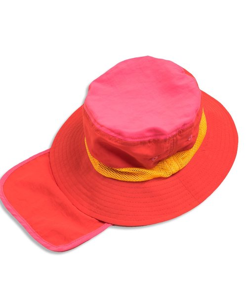 Ampersand（アンパサンド）の「アウトドアハット（ハット・キッズ・ブルー/ピンク/ネイビー/キナリ・52/50/54/48）」の10枚目の写真