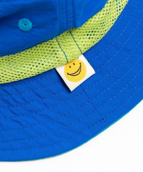 Ampersand（アンパサンド）の「アウトドアハット（ハット・キッズ・ブルー/ピンク/ネイビー/キナリ・52/50/54/48）」の14枚目の写真