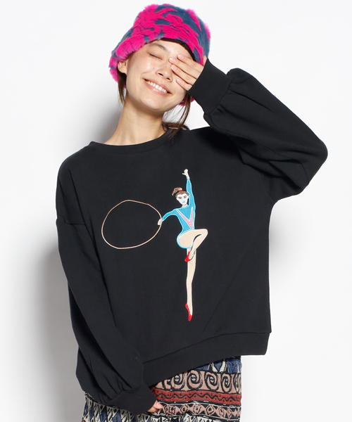 ALDIES（アールディーズ）の「Hoop Sweat / フープスウェット（スウェット・メンズ・ホワイト/ブラック/グレー/レッド・X-SMALL/SMALL/MEDIUM/LARGE/X-LARGE）」の3枚目の写真