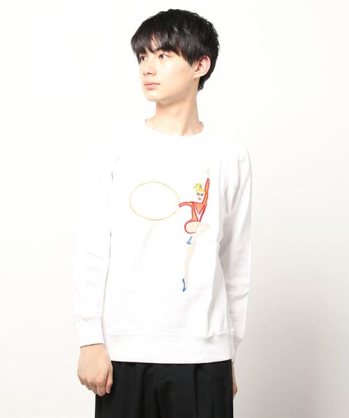 ALDIES（アールディーズ）の「Hoop Sweat / フープスウェット（スウェット・メンズ・ホワイト/ブラック/グレー/レッド・X-SMALL/SMALL/MEDIUM/LARGE/X-LARGE）」の14枚目の写真