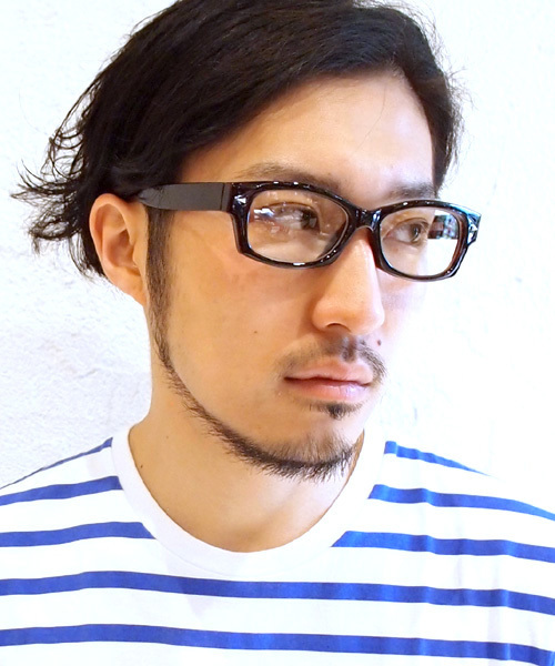 BEAMS(ビームス)の「□BEAMS / 眼鏡“BEN”(メガネ・メンズ・ブラック/ブラウン・ONE SIZE)」の1枚目の写真