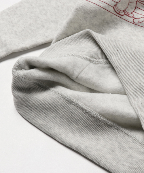 POPEYE（ポパイ）の「POPEYE×JUNKSOUL / ポパイ×ジャンクソウル　プリントプルパーカー (M4)（パーカー・キッズ・ブラック/オートミール・90/100/110/120/130/140/150）」の3枚目の写真