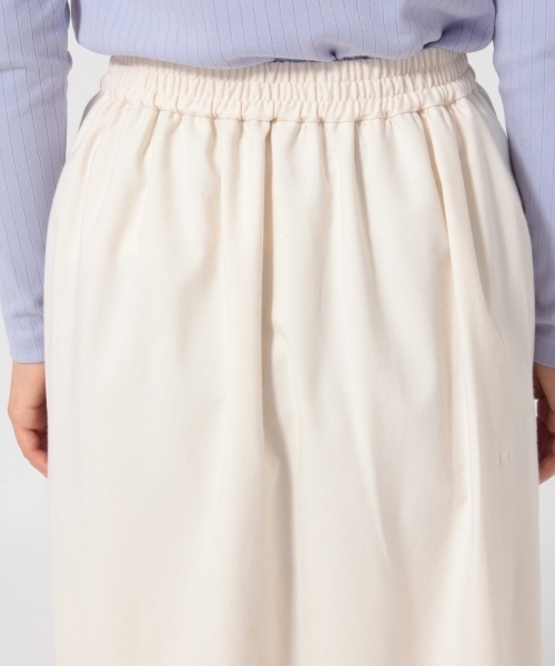 LOWRYS FARM(ローリーズファーム)の「タックマエボタンミディスカート 783124 (スカート・レディース・ブラック/オフホワイト/ネイビー/チェック・FREE)」の11枚目の写真