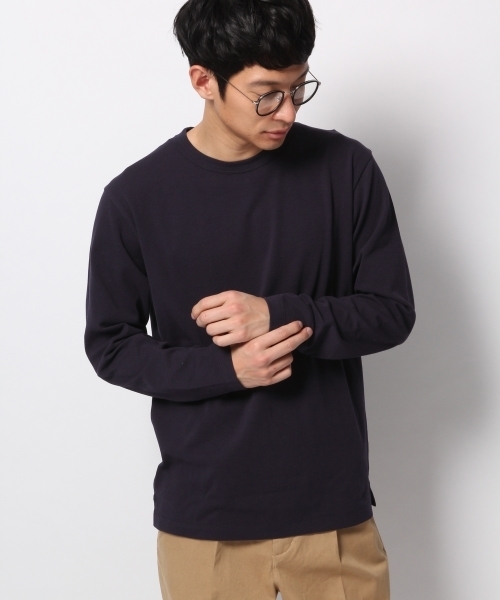 GLOBAL WORK（グローバルワーク）の「サカリバクルーネックTシャツ/777089（Tシャツ/カットソー・メンズ・ホワイト/ネイビー/グレー/ベージュ系その他3/ライトイエロー/ホワイト系その他2・LARGE/MEDIUM/SMALL/X-LARGE）」の5枚目の写真