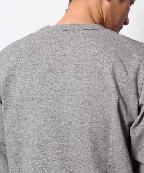 GLOBAL WORK（グローバルワーク）の「サカリバクルーネックTシャツ/777089（Tシャツ/カットソー・メンズ・ホワイト/ネイビー/グレー/ベージュ系その他3/ライトイエロー/ホワイト系その他2・LARGE/MEDIUM/SMALL/X-LARGE）」の17枚目の写真