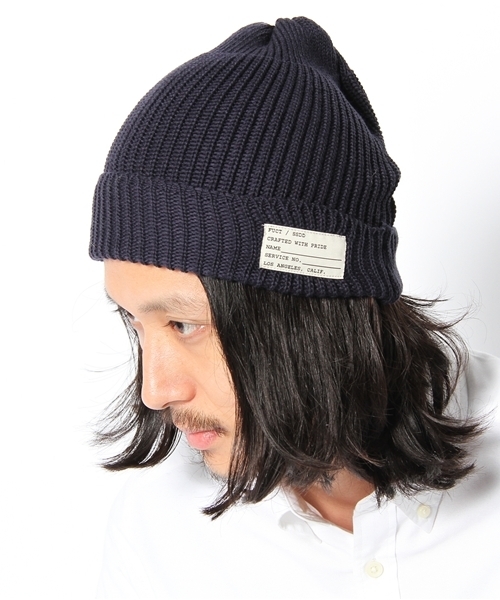BEAMS（ビームス）の「FUCT / WATCH CAP（ニットキャップ/ビーニー・メンズ・ブラック/レッド/ネイビー・ONE SIZE）」の9枚目の写真