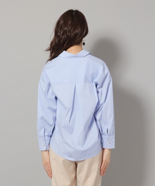 Andemiu（アンデミュウ）の「パールボタンスキッパー787751（シャツ/ブラウス・レディース・オフホワイト/ブルー/ピンク・FREE）」の9枚目の写真