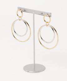 ENVYM | ミックスサークルピアス(ピアス（両耳用）)