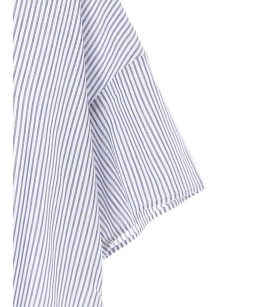 earth music&ecology(アースミュージックアンドエコロジー)の「・バックリボンスキッパーシャツ(シャツ/ブラウス・レディース・ブルー系その他/グレー系その他3/オフホワイト/ライトベージュ・FREE)」の9枚目の写真