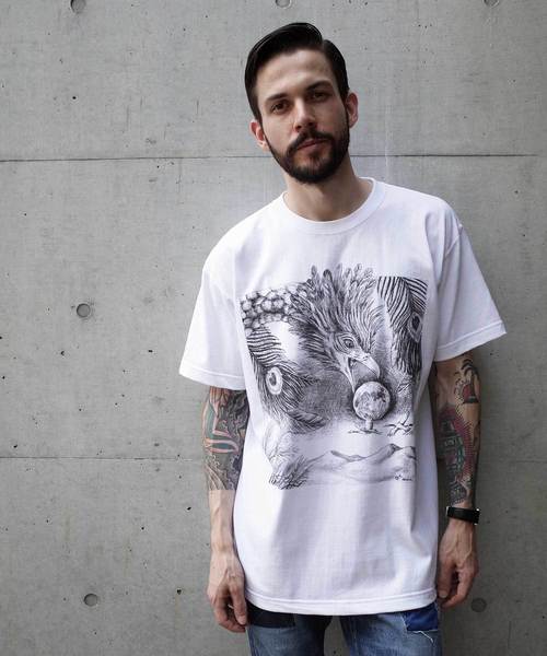 MR.OLIVE（ミスターオリーブ）の「< 直営店限定 > 7.1oz HEAVY COTTON / GOKOU  T-SHIRT（Tシャツ/カットソー・メンズ・オフホワイト・MEDIUM/LARGE/X-LARGE）」の6枚目の写真