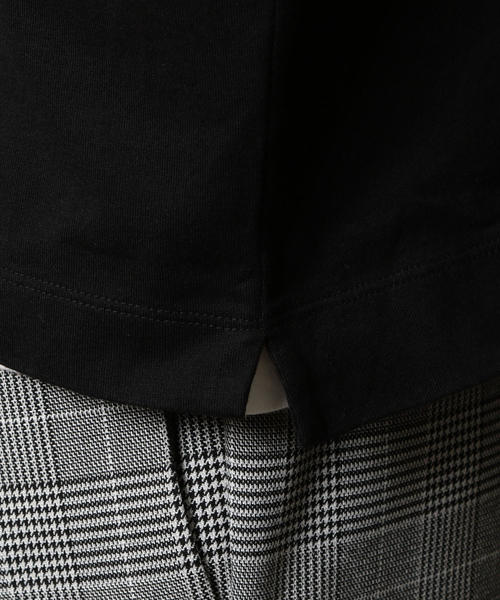 BEAUTY&YOUTH UNITED ARROWS（ビューティーアンドユースユナイテッドアローズ）の「BY ワイド リブ カットソー -MADE IN JAPAN- ◆（Tシャツ/カットソー・メンズ・ホワイト/ブラック/グレー/オレンジ・LARGE/MEDIUM/SMALL/X-LARGE）」の12枚目の写真