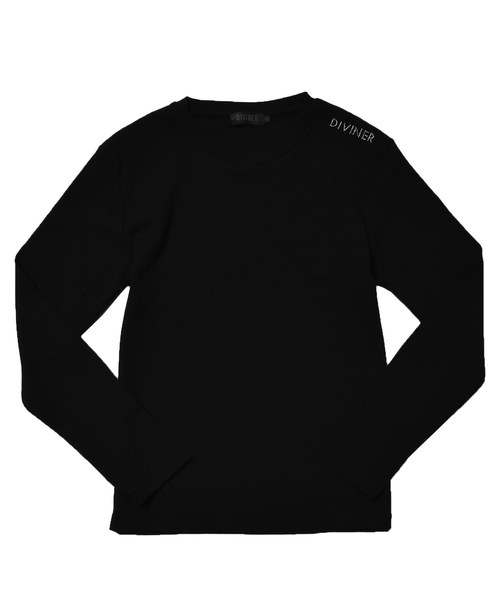 JOKER(ジョーカー)の「ラインストーンテレコクルーTシャツ(Tシャツ/カットソー・メンズ・ホワイト/ブラック・S/M/L/XL/XXL)」の9枚目の写真
