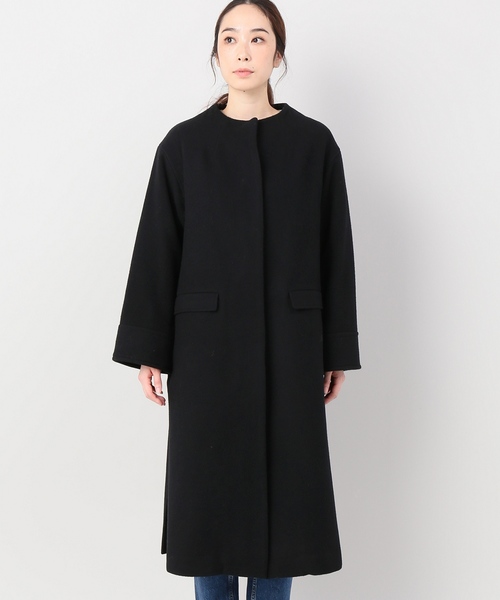 JOINT WORKS(ジョイントワークス)の「ビシュウ サイドスリットAラインコート(その他アウター・レディース・チャコールグレー/ブラック/キャメル・FREE)」の18枚目の写真
