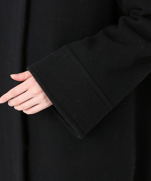 JOINT WORKS(ジョイントワークス)の「ビシュウ サイドスリットAラインコート(その他アウター・レディース・チャコールグレー/ブラック/キャメル・FREE)」の7枚目の写真