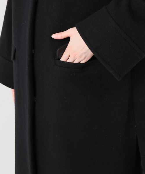 JOINT WORKS(ジョイントワークス)の「ビシュウ サイドスリットAラインコート(その他アウター・レディース・チャコールグレー/ブラック/キャメル・FREE)」の10枚目の写真