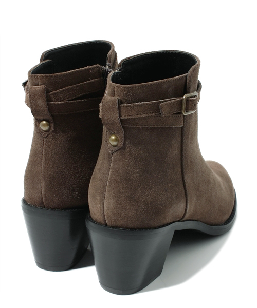 LE TALON（ルタロン）の「5CM アンクルベルトショート（ブーツ・レディース・キャメル/ブラック/チャコールグレー・35/36/37/38/38.5）」の8枚目の写真