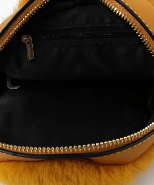 LUGG NAGG(ラグナグ)の「【Jewelobe/ ジュエローブ】フェイクファー チェーンショルダーバッグ(ショルダーバッグ・レディース・ブラック/ベージュ/ピンク/イエロー・FREE)」の9枚目の写真
