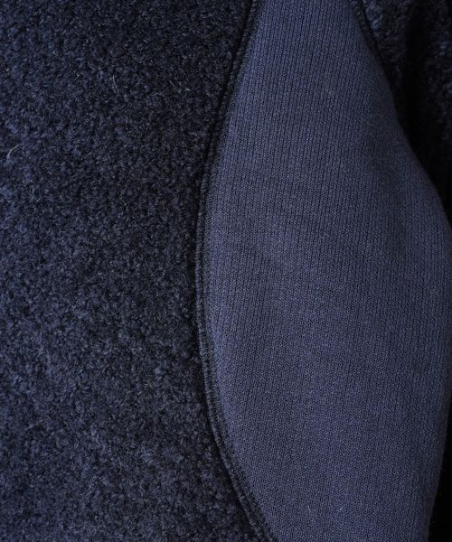 liflattie ships(リフラティ シップス)の「liflattie ships:ボアコンビトップス◇(Tシャツ/カットソー・レディース・ライトグレー/ブラウン/ネイビー・SMALL/MEDIUM)」の11枚目の写真