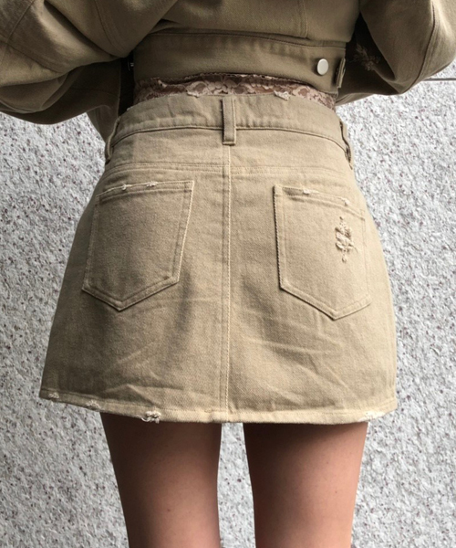 ENVYM（アンビー）の「カラーＦＳＫ（その他パンツ・レディース・ブラック/ベージュ/グレー/カーキ/ブルー・S/M）」の7枚目の写真