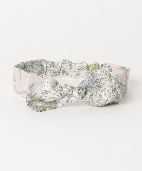 niva（ニヴァ）の「【niva/ニヴァ】Flower Pattern Ribbon band（ヘアバンド・キッズ・ピンク/ブルー・FREE）」の3枚目の写真