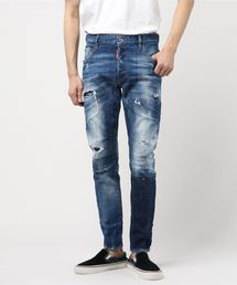 DSQUARED2 | PANTS 5 POCKETS /TIDY BIKER JEAN /ACID GREEN SPOTS WASH /0191(デニムパンツ)