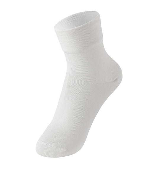 ZOZO（ゾゾ）の「クルー丈ソックス（深口) [WOMEN]（ソックス/靴下・レディース・ブラック/ホワイト・マルチサイズ）」の4枚目の写真