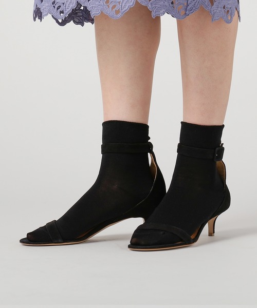 ZOZO（ゾゾ）の「クルー丈ソックス（深口) [WOMEN]（ソックス/靴下・レディース・ブラック/ホワイト・マルチサイズ）」の5枚目の写真