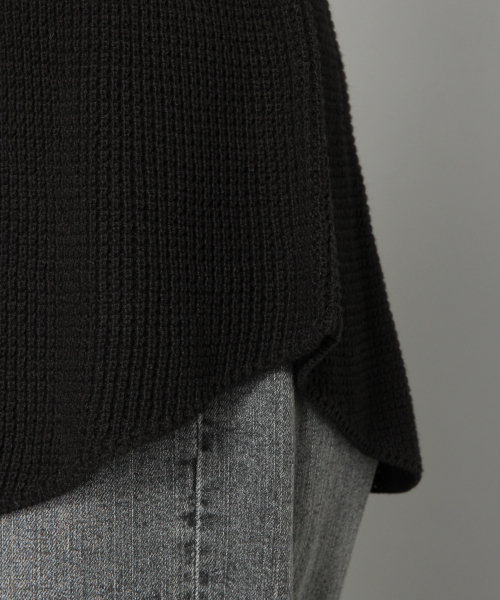 LOWRYS FARM（ローリーズファーム）の「ウエストリブプルオーバー　831973（Tシャツ/カットソー・レディース・ライトグレー/ブラック/ブラウン・FREE）」の12枚目の写真