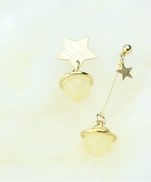 petitcro（プティクロ）の「＊petitcro＊土星ピアス（ピアス（両耳用）・レディース・その他1/その他2/その他3/その他4/その他5/その他6/その他7・ONE SIZE）」の11枚目の写真