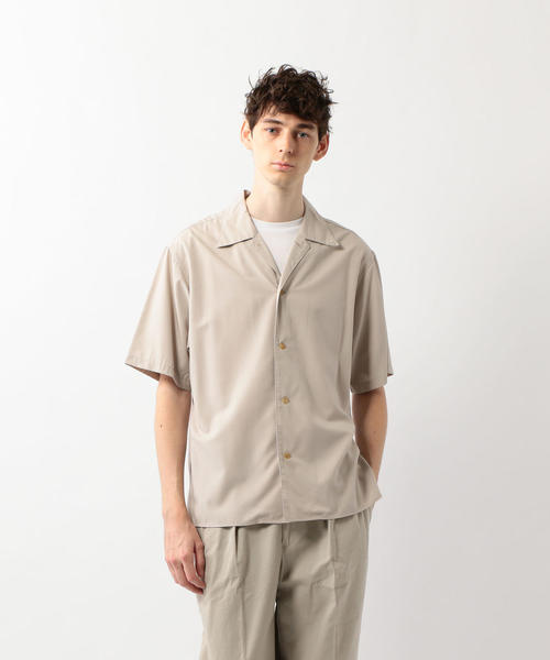 Steven Alan（スティーブンアラン）の「＜Steven Alan＞ R/PE SOLID COLLAR SHIRT-BOLD/シャツ（シャツ/ブラウス・メンズ・ナチュラル/ブラウン/ブラック・MEDIUM/LARGE/X-LARGE/SMALL）」の8枚目の写真
