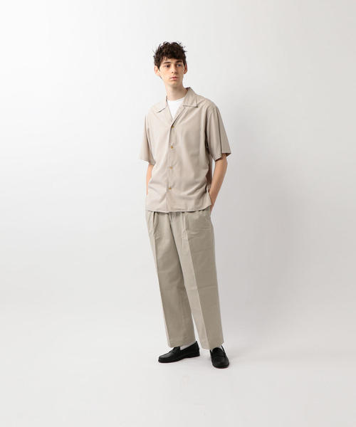 steven alan ブラウン 半袖シャツ Steven Alan（スティーブンアラン）の「＜Steven Alan＞ DRAPE