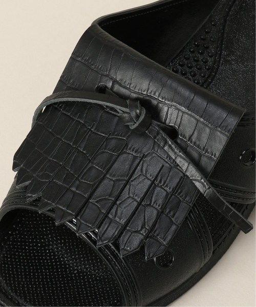 BENCH(ベンチ)の「BENCH / ベンチ × 417別注 BENSAN-D キルト クロコ(サンダル・メンズ・ブラック・27cm/28cm)」の5枚目の写真
