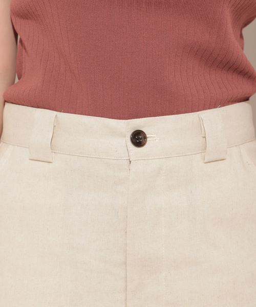 apres jour（アプレジュール）の「リネンミックスクロスパンツ【ZOZOTOWN限定アイテム】（その他パンツ・レディース・モカ/ライトベージュ/オレンジ系その他・フリー）」の21枚目の写真