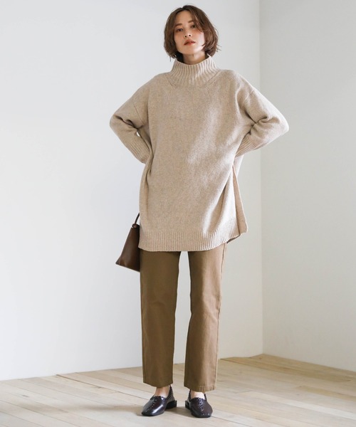 select MOCA(セレクトモカ)の「デニムテーパードパンツ(デニムパンツ・レディース・ブラック/ベージュ/ブラウン/アイボリー・SMALL/MEDIUM)」の19枚目の写真