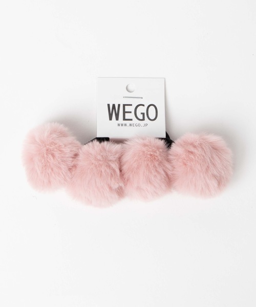 WEGO(ウィゴー)の「WEGO/【2点セット】ファーポンポンゴム(ヘアゴム・レディース・ホワイト/ブラック/グレー/ライトパープル/キャメル/ライトピンク・FREE)」の15枚目の写真