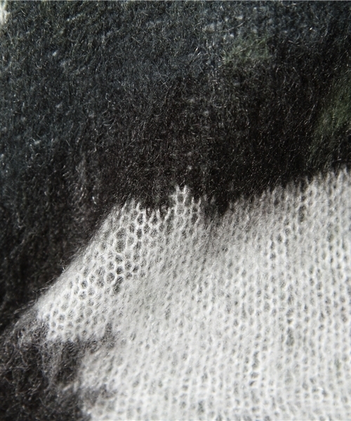 WEGO（ウィゴー）の「WEGO/迷彩シャギーセ－タ－（ニット/セーター・レディース・カーキ/ブルー・FREE）」の5枚目の写真