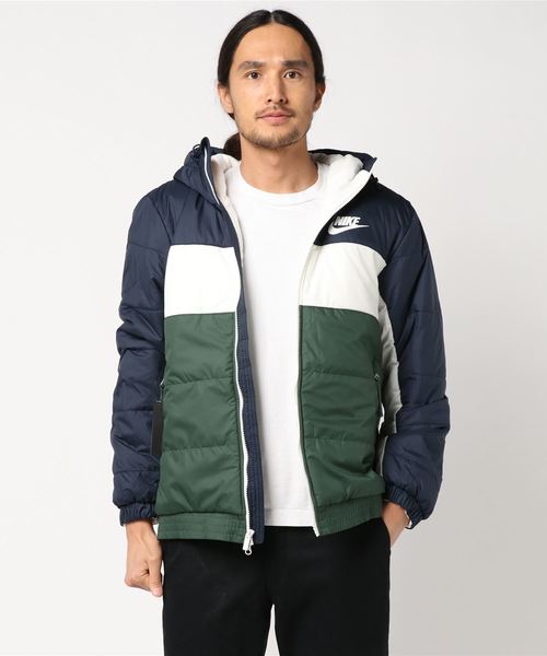 NIKE(ナイキ)の「NIKE/ナイキ SYN フィルFZフーディ ジャケット(ダウンジャケット/コート)」|ネイビー